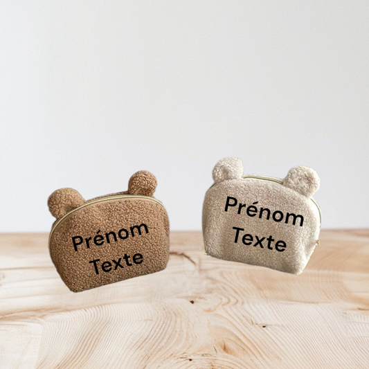 Trousse ours - Personnalisable